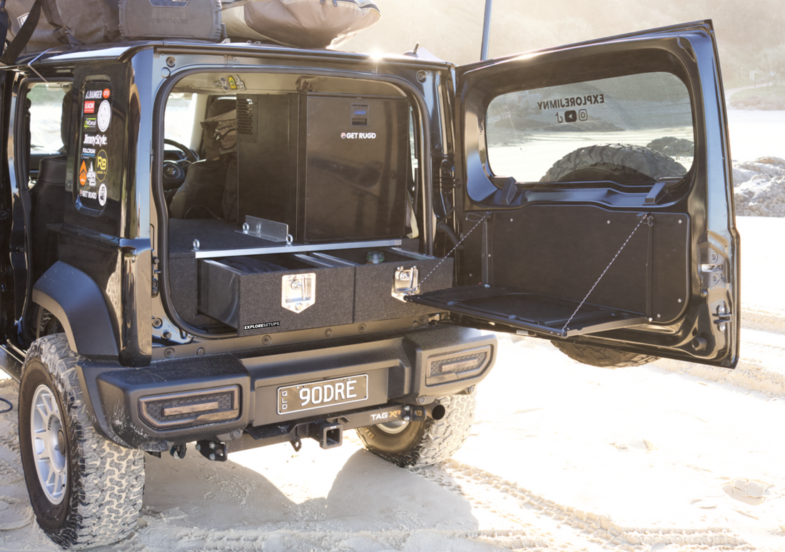 Suzuki Jimny ExploreSetups Storage System